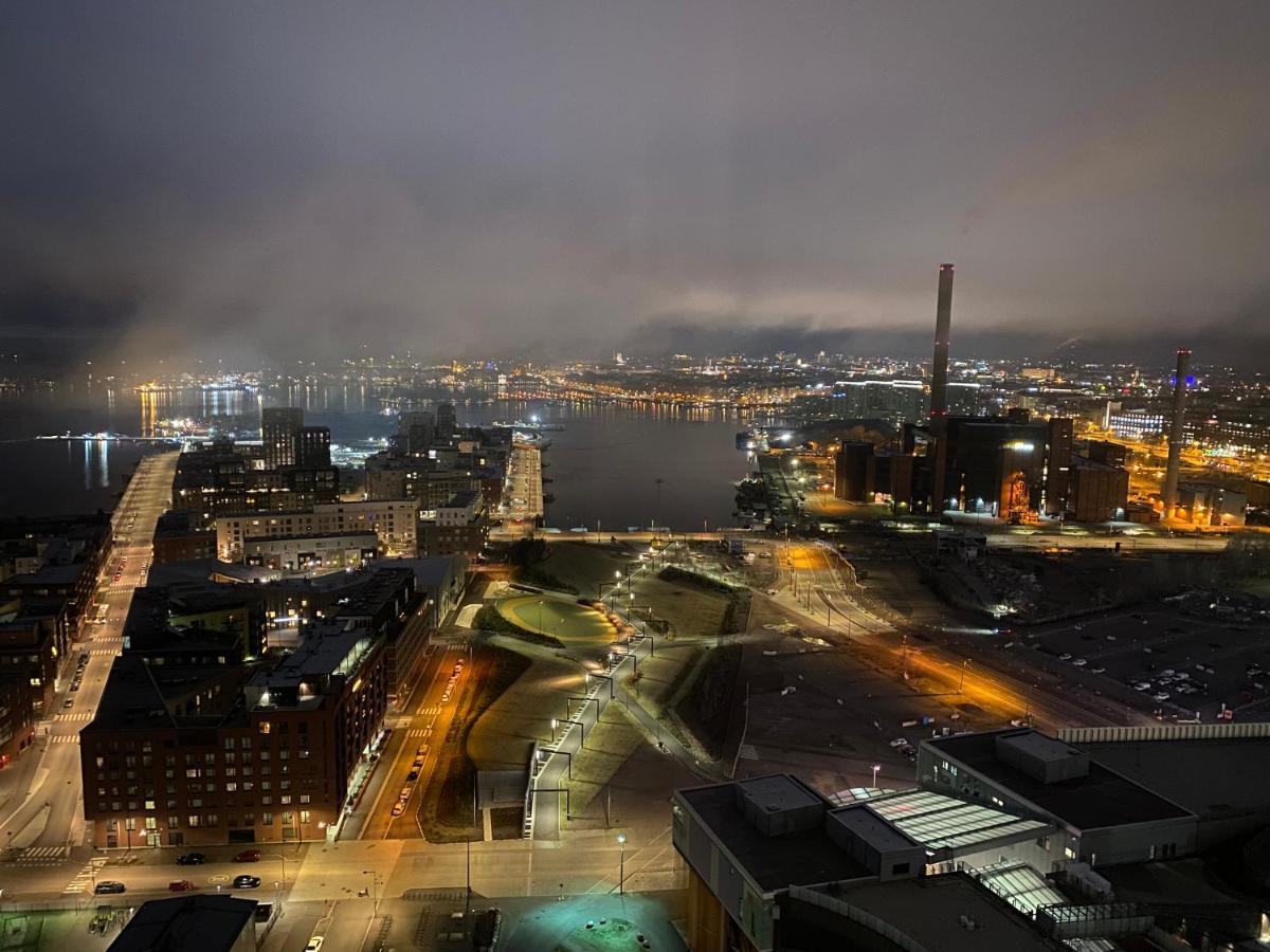 Sky View-27Th Floor Modern Apartment Kids Welcome Helsinki Bagian luar foto