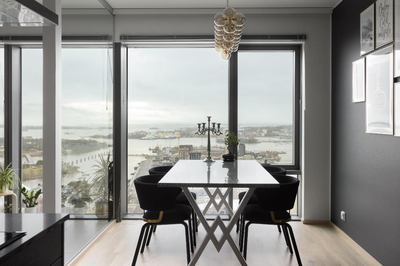 Sky View-27Th Floor Modern Apartment Kids Welcome Helsinki Bagian luar foto