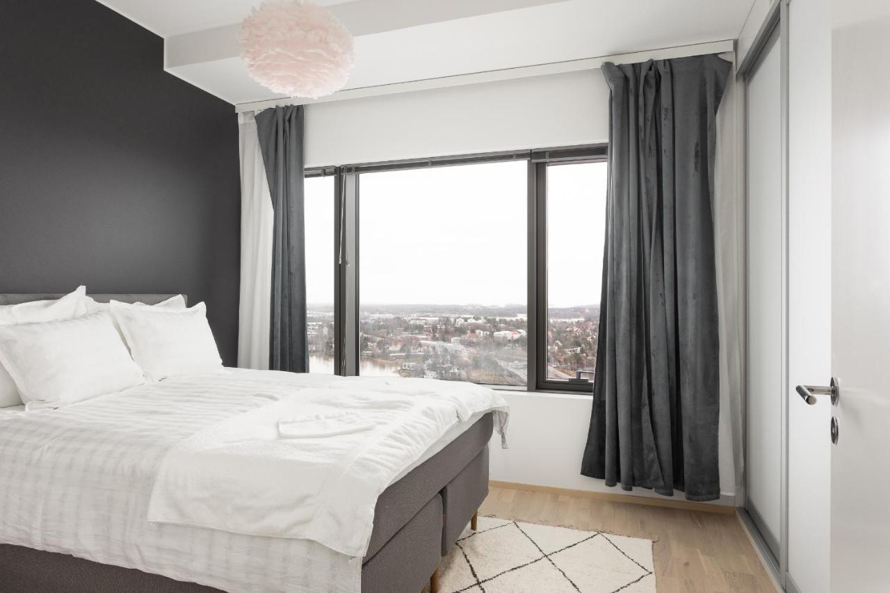 Sky View-27Th Floor Modern Apartment Kids Welcome Helsinki Bagian luar foto