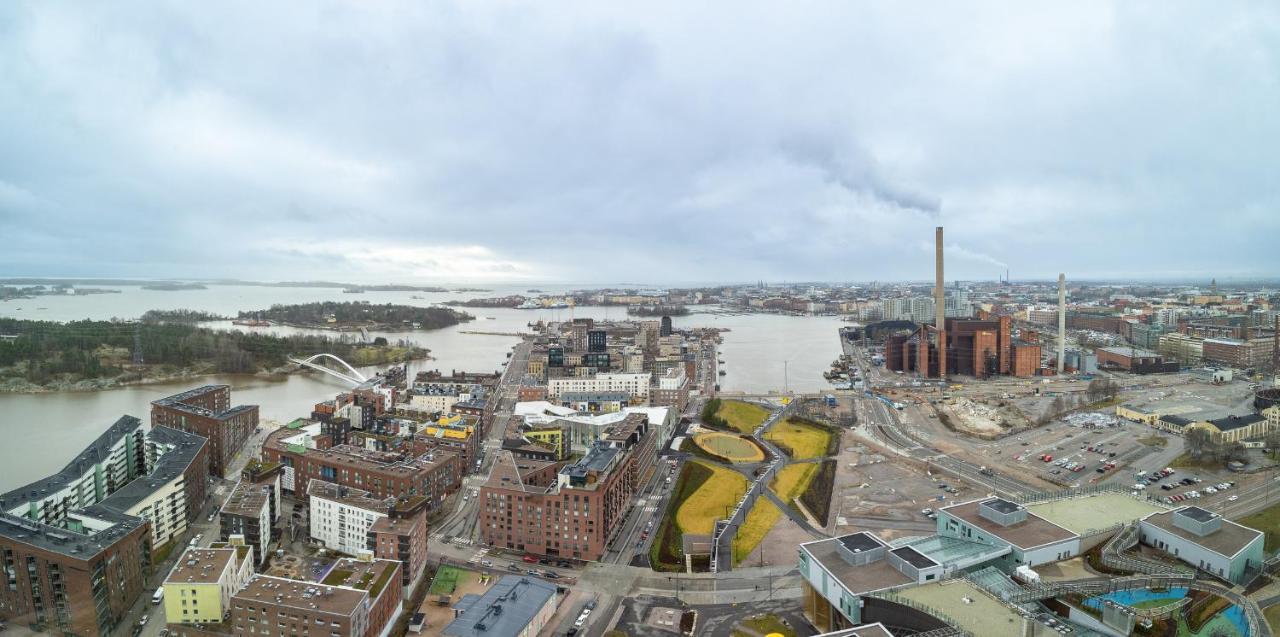 Sky View-27Th Floor Modern Apartment Kids Welcome Helsinki Bagian luar foto